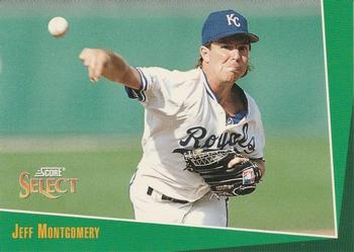 #264 Jeff Montgomery - Kansas City Royals - 1993 Select Baseball