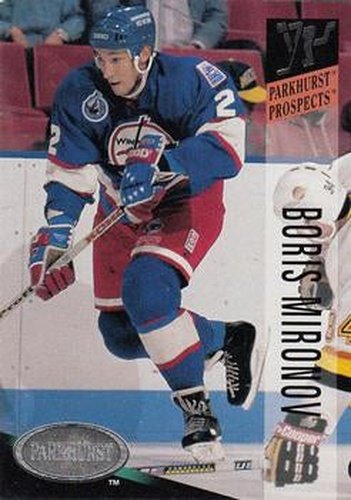 #264 Boris Mironov - Winnipeg Jets - 1993-94 Parkhurst Hockey