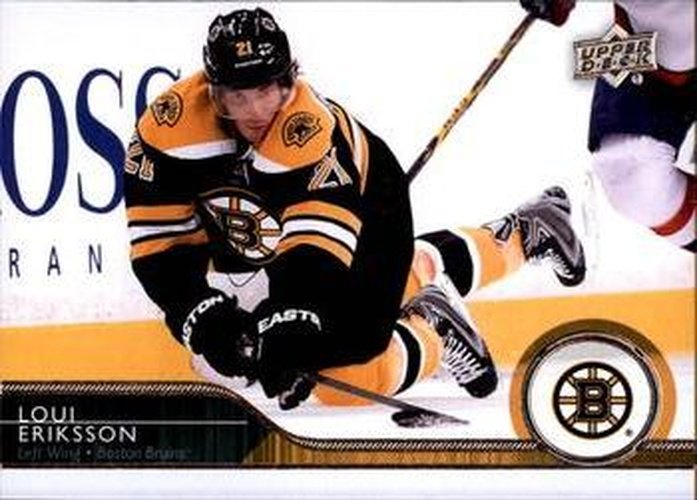 #264 Loui Eriksson - Boston Bruins - 2014-15 Upper Deck Hockey