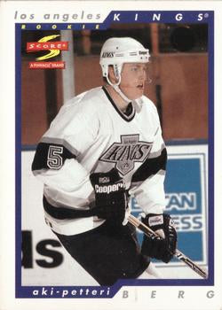 #264 Aki Berg - Los Angeles Kings - 1996-97 Score Hockey