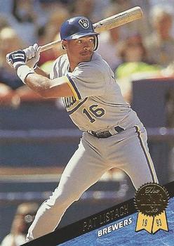 #264 Pat Listach - Milwaukee Brewers - 1993 Leaf Baseball