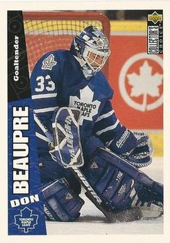 #264 Don Beaupre - Toronto Maple Leafs - 1996-97 Collector's Choice Hockey