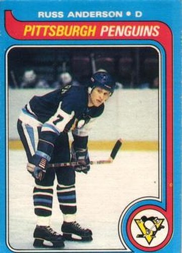 #264 Russ Anderson - Pittsburgh Penguins - 1979-80 O-Pee-Chee Hockey