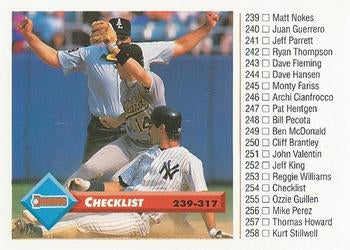 #264 Checklist: 239-317 - 1993 Donruss Baseball