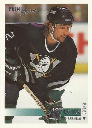 #264 Bobby Dollas - Anaheim Mighty Ducks - 1994-95 O-Pee-Chee Premier Hockey