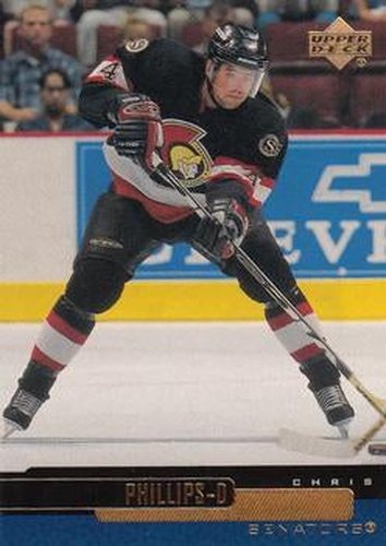 #264 Chris Phillips - Ottawa Senators - 1999-00 Upper Deck Hockey