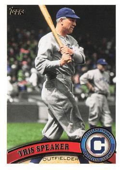 #264 Tris Speaker - Cleveland Indians - 2021 Topps Archives Baseball