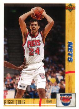 #264 Reggie Theus - New Jersey Nets - 1991-92 Upper Deck Basketball