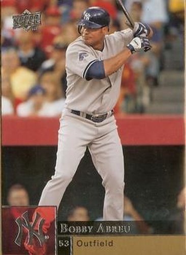 #264 Bobby Abreu - New York Yankees - 2009 Upper Deck Baseball