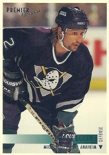 #264 Bobby Dollas - Anaheim Mighty Ducks - 1994-95 Topps Premier Hockey