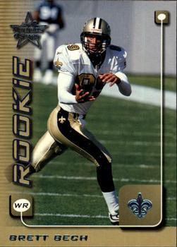 #264 Brett Bech - New Orleans Saints - 1999 Leaf Rookies & Stars Football