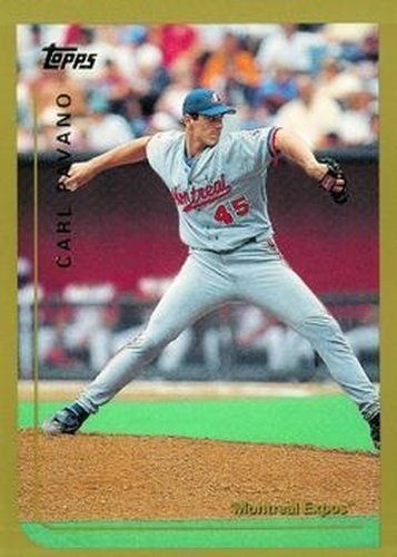 #264 Carl Pavano - Montreal Expos - 1999 Topps Baseball
