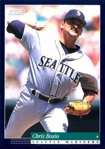 #264 Chris Bosio - Seattle Mariners -1994 Score Baseball
