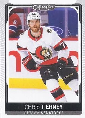 #264 Chris Tierney - Ottawa Senators - 2021-22 O-Pee-Chee Hockey