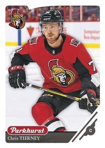 #264 Chris Tierney - Ottawa Senators - 2018-19 Parkhurst Hockey