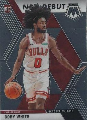 #264 Coby White - Chicago Bulls - 2019-20 Panini Mosaic Basketball