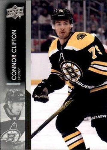 #264 Connor Clifton - Boston Bruins - 2021-22 Upper Deck Hockey