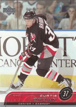 #264 Curtis Brown - Buffalo Sabres - 2002-03 Upper Deck Hockey