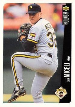 #264 Dan Miceli - Pittsburgh Pirates - 1996 Collector's Choice Baseball