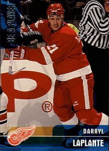 #264 Darryl Laplante - Detroit Red Wings - 1999-00 Be a Player Memorabilia Hockey