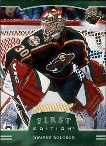 #264 Dwayne Roloson - Minnesota Wild - 2002-03 Be a Player First Edition Hockey