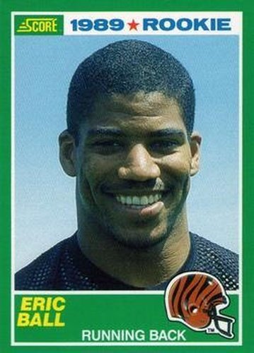 #264 Eric Ball - Cincinnati Bengals - 1989 Score Football