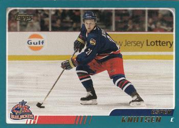 #264 Espen Knutsen - Columbus Blue Jackets - 2003-04 Topps Hockey