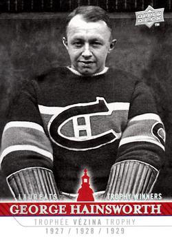 #264 George Hainsworth - Montreal Canadiens - 2008-09 Upper Deck Montreal Canadiens Centennial Hockey