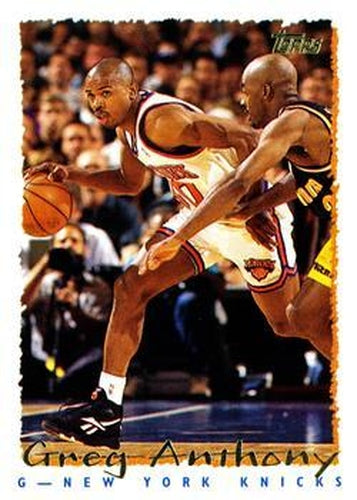 #264 Greg Anthony - New York Knicks - 1994-95 Topps Basketball