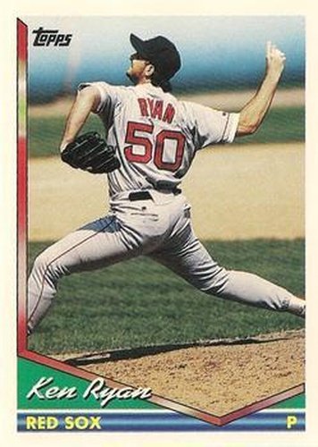 #264 Ken Ryan - Boston Red Sox - 1994 Topps Baseball