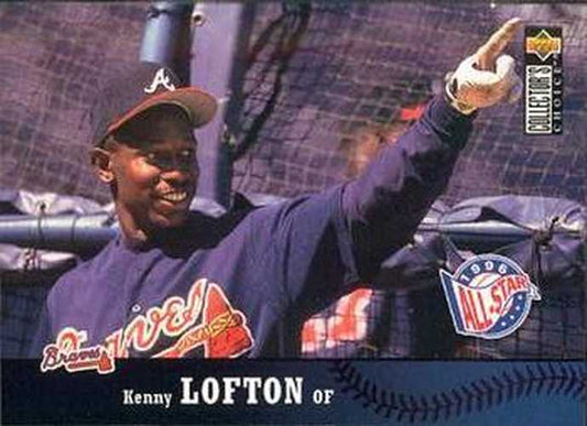 #264 Kenny Lofton - Atlanta Braves - 1997 Collector's Choice Baseball