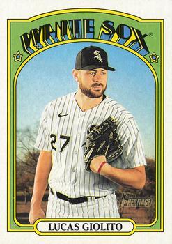 #264 Lucas Giolito - Chicago White Sox - 2021 Topps Heritage Baseball