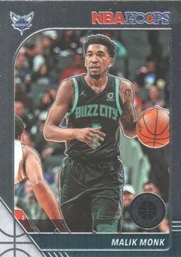 #264 Malik Monk - Charlotte Hornets - 2019-20 Hoops Premium Stock Basketball