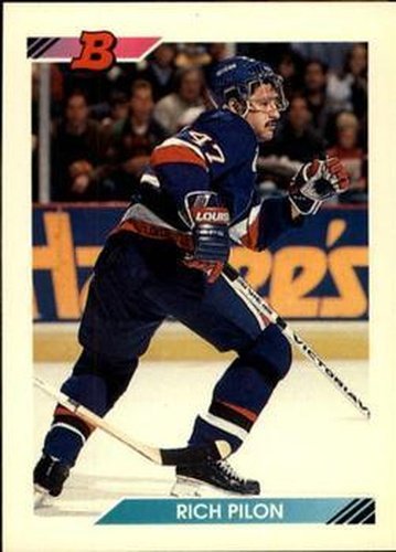 #264 Rich Pilon - New York Islanders - 1992-93 Bowman Hockey