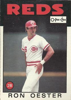 #264 Ron Oester - Cincinnati Reds - 1986 O-Pee-Chee Baseball