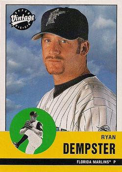 #264 Ryan Dempster - Florida Marlins - 2001 Upper Deck Vintage Baseball