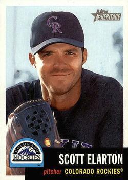 #264 Scott Elarton - Colorado Rockies - 2002 Topps Heritage Baseball