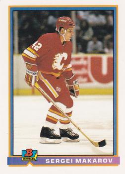 #264 Sergei Makarov - Calgary Flames - 1991-92 Bowman Hockey