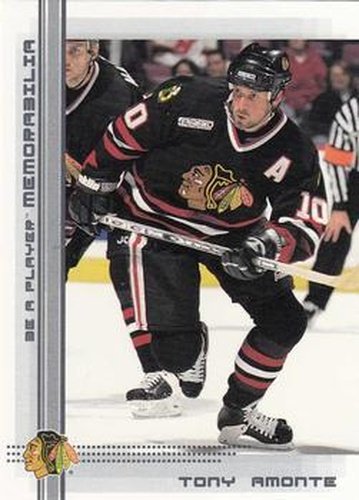 #264 Tony Amonte - Chicago Blackhawks - 2000-01 Be a Player Memorabilia Hockey