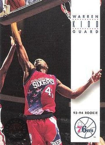 #264 Warren Kidd - Philadelphia 76ers - 1993-94 SkyBox Premium Basketball
