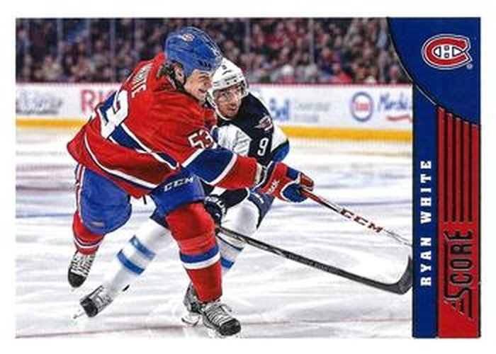 #264 Ryan White - Montreal Canadiens - 2013-14 Score Hockey