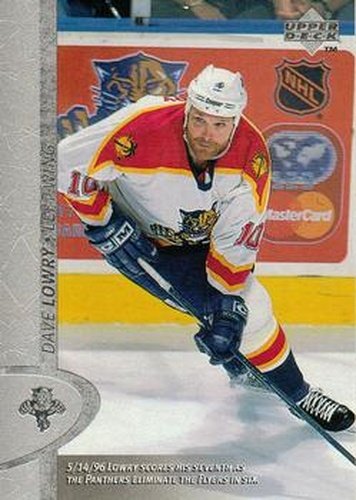#264 Dave Lowry - Florida Panthers - 1996-97 Upper Deck Hockey