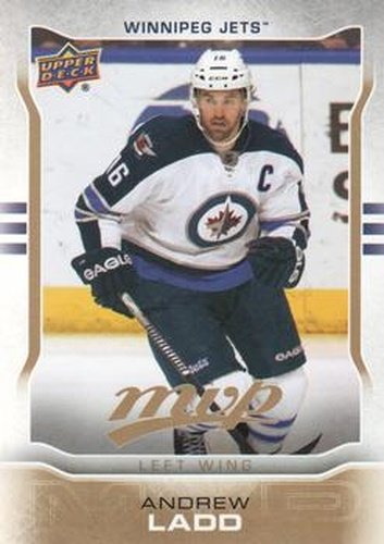 #264 Andrew Ladd - Winnipeg Jets - 2014-15 Upper Deck MVP Hockey