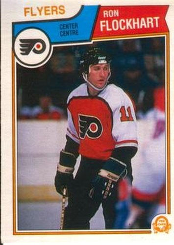 #264 Ron Flockhart - Philadelphia Flyers - 1983-84 O-Pee-Chee Hockey