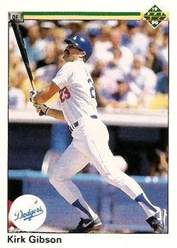 #264 Kirk Gibson - Los Angeles Dodgers - 1990 Upper Deck Baseball