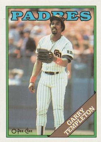 #264 Garry Templeton - San Diego Padres - 1988 O-Pee-Chee Baseball