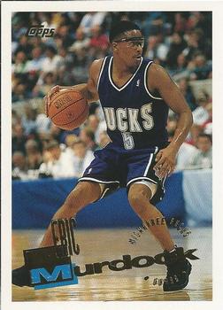#264 Eric Murdock - Milwaukee Bucks - 1995-96 Topps Basketball