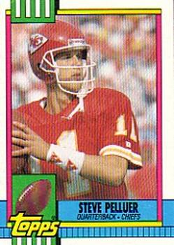 #264 Steve Pelluer - Kansas City Chiefs - 1990 Topps Football