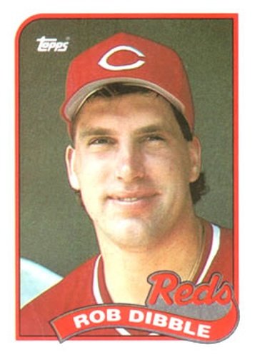 #264 Rob Dibble - Cincinnati Reds - 1989 Topps Baseball
