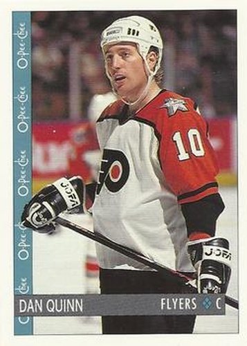 #264 Dan Quinn - Philadelphia Flyers - 1992-93 O-Pee-Chee Hockey